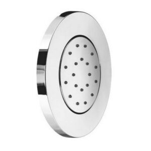 00180CR Soffione tondo laterale orientabile ad incasso anticalcare PORTA E BINI