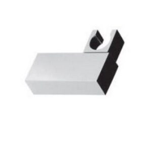 00715CR Supporto doccetta quadro snodato in ottone PORTA E BINI