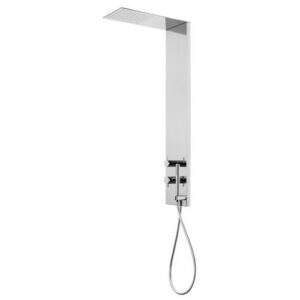 00819CR Colonna doccia a pannello in acciaio inox con misclatore PORTA E BINI - immagine 1