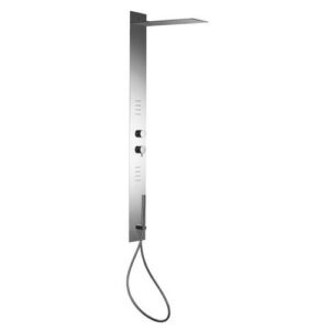00823CR Colonna doccia a pannello in acciaio inox con misclatore PORTA E BINI - immagine 1