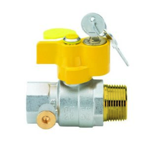 014012Smf Rubinetto A Sfera Mf Per Gas Con Presa Di Pressione Ferrari