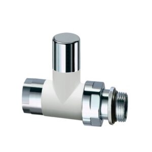 0187 12P TOPFAR - DETENTORE 1/2' DIRITTO RAME BIANCO-CROMATO FAR