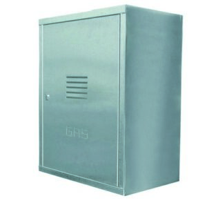 040310 Cassetta Per Contatore Gas  Inox   H 60 X L 45 X P 24 Cm  Ferrari