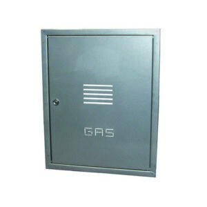 040315C Sportello Per Contatore Gas In Acciaio Inox  H 50 X L 40 Cm  Ferrari
