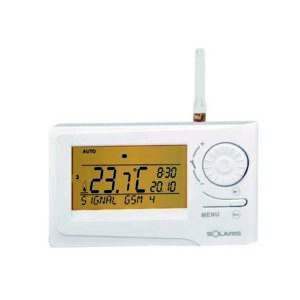 041259 Cronotermostato Gsm Da Parete  Bianco  Galaktica Gsm Ferrari