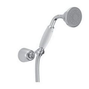 04241CR Kit doccia con supporto, flessibile e doccetta Atena PORTA E BINI - immagine 1