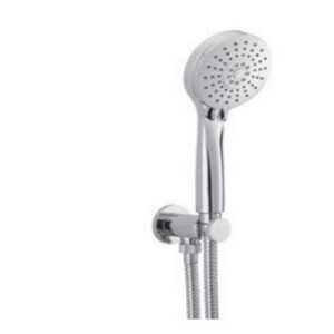 04328CR Presa acqua con supporto, flessibile e doccetta Amber PORTA E BINI