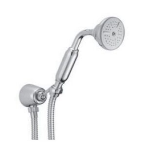 04330CR Presa acqua con supporto, flessibile e doccetta Atena PORTA E BINI