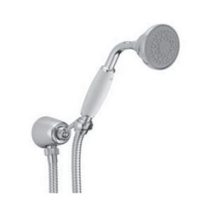 04335CR Presa acqua con supporto, flessibile e doccetta Atena PORTA E BINI - immagine 1