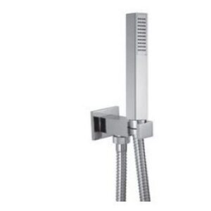 04360CR Presa acqua con supporto, flessibile e doccetta ottone Sky PORTA E BINI