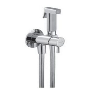 04619CR Kit doccetta shut-off con miscelatore, flessibile cm 120 PORTA E BINI