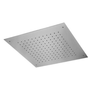 07593CR Soffione ad incasso a soffitto in acciaio inox 500x500 PORTA E BINI