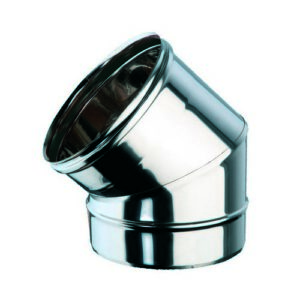 101551 Curva A 45° Mf Inox Ferrari