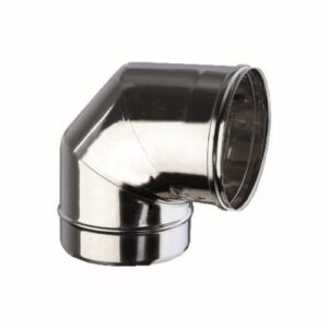102043 Curva 90 Gradi Inox Diam 120 Ferrari