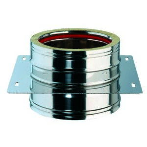 102821 Piastra Intermedia Inox L 190 Mm 100 Interno 150 Esterno Ferrari - immagine 1