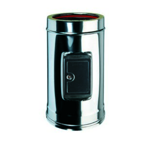 102841 Elemento Con Ispezione Inox L 500 Mm 100 Interno 150 Esterno Ferrari - immagine 1