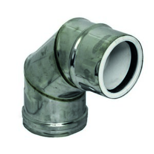 103732 Curva A 90° Mf Pps Inox 80 100 Ferrari - immagine 1