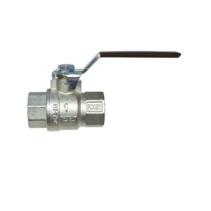 104530220 Valvola a sfera passaggio totale FF 3" NERA IVR