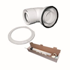 106833 Kit Coassiale Pp/Pvckit4 Scarico A Parete Ferrari - immagine 1