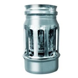 108240 Adattatore Per Caldaie A Condensazione  Inox 60/100 Ferrari