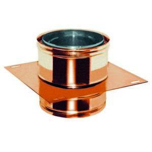 108417 Piastra Intermedia Inox/Rame L 244 Mm 80 Interno 100 Esterno Ferrari