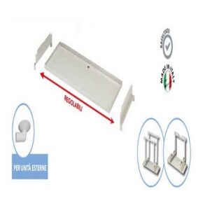 11100100 BACINELLA RACCOLTA ACQUA CONDENSA UNIVERSALE (grande) mm980x390x25 TECNOSYSTEMI