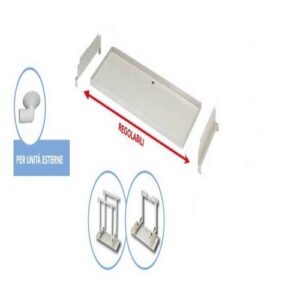 11100101 BACINELLA RACCOLTA ACQUA CONDENSA UNIVERSALE (maxi) mm1100x550x25 TECNOSYSTEMI