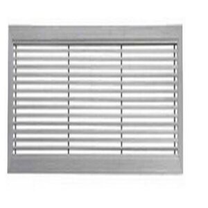 11175120 BOCCHETTA LINEARE IN ALLUMINIO ANODIZZATO CON CORNICE  800X100 TECNOSYSTEMI - immagine 1