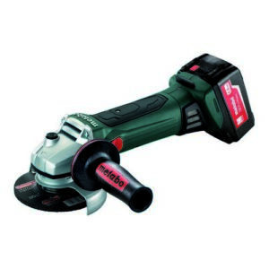 12011 Smerigliatrice Angolare A Batteria "Metabo W18 Ltx 125"Ferrari