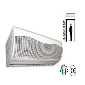 12450100 BARRIERA D'ARIA MOD.1500 CON BATTERIA ACQUA CALDA TECNOSYSTEMI
