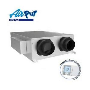 12500230 RECUPERATORE DI CALORE -AIR PUR 1700E EVO PLUS- STATICO CANALIZZABILE TECNOSYSTEMI - immagine 1