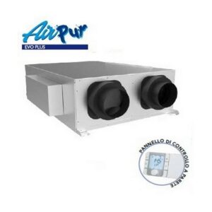 12500290 RECUPERATORE DI CALORE -AIR PUR 2500E CANALIZZABILE A SOFFITTO TECNOSYSTEMI - immagine 1