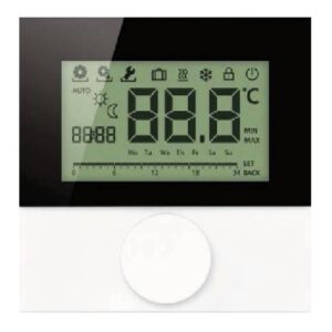 182521501 Termostato ambiente a parete digitale 230 V - NO / NC IVR