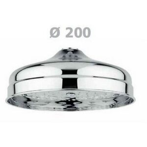 2000 Soffione tutto in ottone Ø 150 mm. Attacco 1/2" SASSI