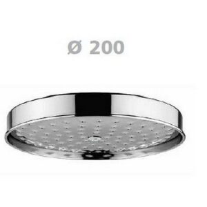 2001 Soffione tutto in ottone Ø 200 mm. Attacco 1/2" SASSI