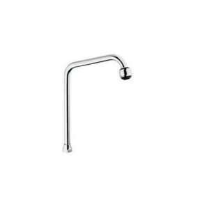 537 CannaUniversalea ponte fissa con doppio getto in ottone Ø 18 x 200 SASSI