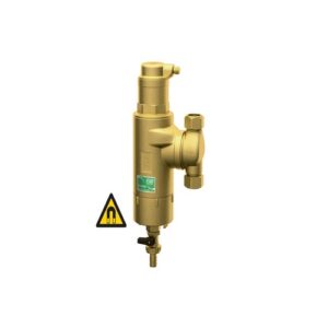 2235 3422 COMBIFAR - DISAERATORE-DEFANGATORE ORIENTABILE CON ATTACCHI RAME Ø 22 COMPLETO DI MAGNETI FAR