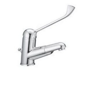 22816CR Monocomando lavabo con doccetta estraibile Leva clinica PORTA E BINI - immagine 1