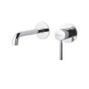 23126CR Monocomando lavabo a muro due parti L 250 mm PORTA E BINI