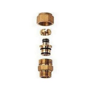 5001 1265193 NIPLEX M 1/2' RAME GIALLO CON ADATTATORE MULTISTRATO 14X2 FAR