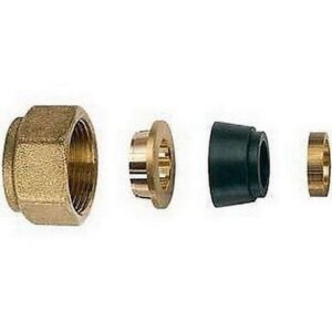 8426 10 KIT COMPLETO GOMMA D. 10 CALOTTA GIALLA FAR - immagine 1