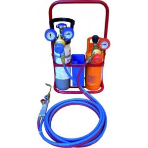 25003013 Kit Saldatura Con Ossigeno 2 Lt./Gas Propano 2 Lt. Core Equipment - immagine 1