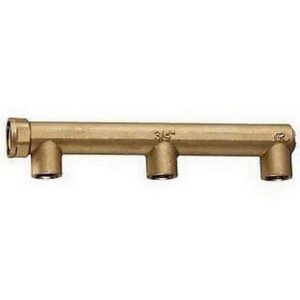 3614 3412 COLLETTORE 3 VIE 3/4' CH. INT. 100 ATT. 1/2' FEMMINA FAR - immagine 1