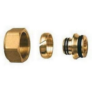 6056 263264 ADATTATORE TUBO MULTISTRATO 20X2.25 D. 25-26 CALOTTA GIALLA FAR - immagine 1