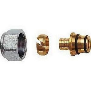 6052 8069 ADATTATORE TUBO PLASTICA 20x2,15 CALOTTA CROMATA FAR