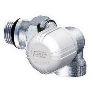 1646 38 VALVOLA TERMOST SQ 3/8' COMANDO VERTICALE SX FERRO COD.PREGUARNITO FAR - immagine 1
