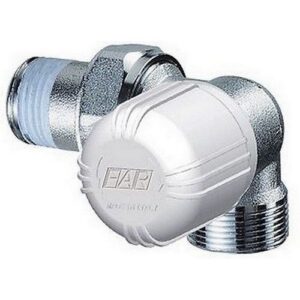 1616 38 VALVOLA TERMOSTATIZZABILE SQ 3/8' COMANDO VERTICALE SX  RAME FAR - immagine 1