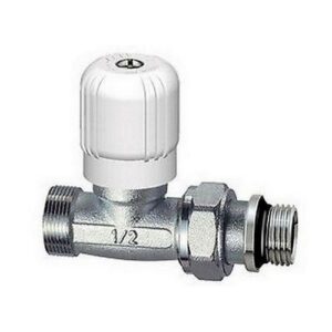 1251 38 VALVOLA DIRITTA 3/8' RAME C/CODOLO PREGUARNITO CON GUARNIZIONE IN EPDM FAR - immagine 1