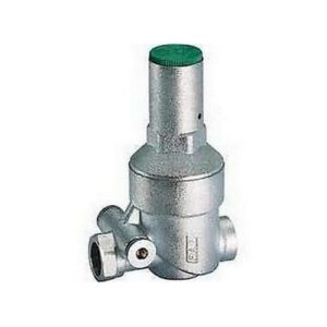 2850 1 RIDUTTORE DI PRESSIONE 1' CROMATO F-F ATTACCO MANOMETRO FAR - immagine 1