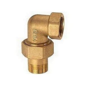 5190 1 RACCORDO CURVO 3 PEZZI 1' GIALLO FAR - immagine 1